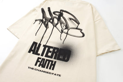 GRAFFITI FAITH | OVERSIZED TSHIRTS | BEIGE